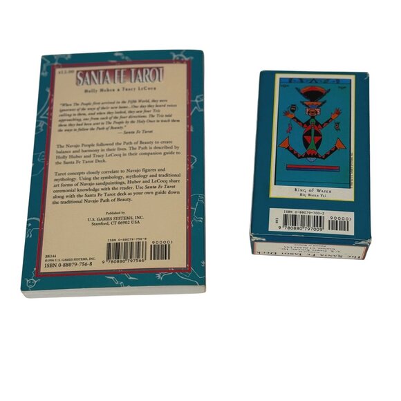 Santa Fe Tarot Deck and Book Set by Holly Huber and Tracy LeCocq Vintage 90's - Picture 3 of 4